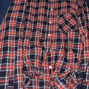 Old Navy Women's Plaid Button Down Shirt